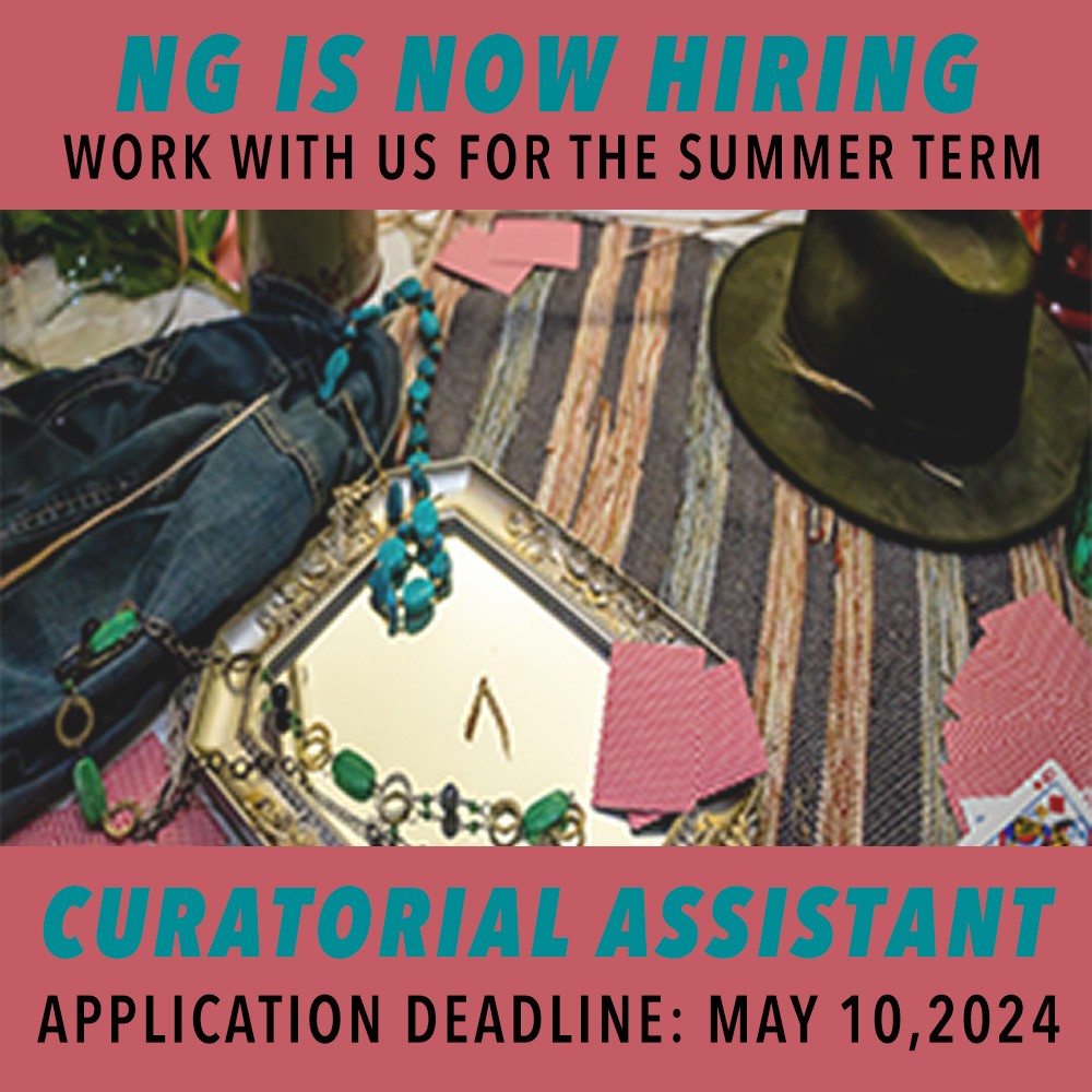 NG is hiring a Summer Student for the role of Curatorial Assistant. Offer pending funding.