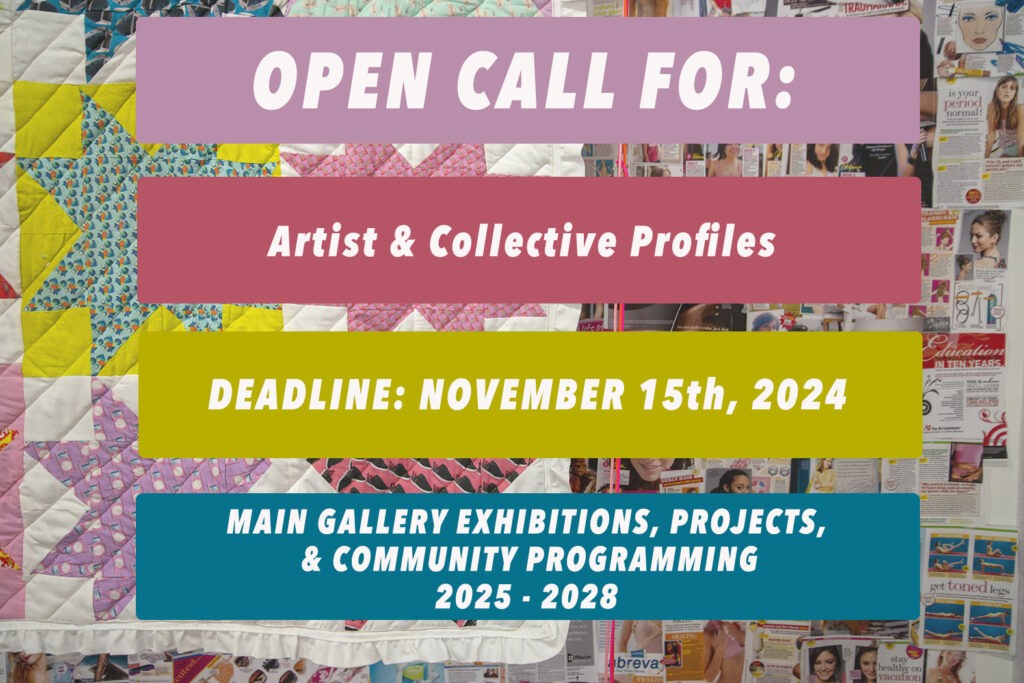 Neutral Ground ARC: Call for Artist/Collective Profiles 2024
Deadline: November 15th, 2024
Exhibition Season: 2025-2028