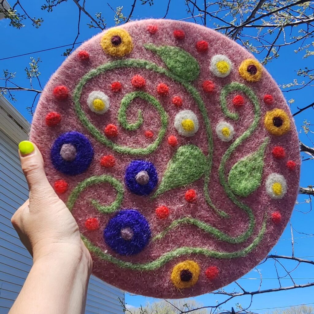 Textile & Craft Circle:
Needle Felting Workshop
Instructor: Melanie Monique Rose
March 13, 2025 | 6-8 PM