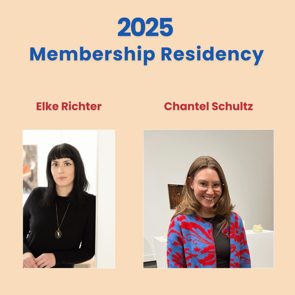 Neutral Ground 2025 Membership Residency
Members in Residence:
Elke Richter & Chantel Schultz
June 14 - August 23 | 2025